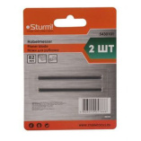 Ножи для рубанка Sturm 5430103 /82х1,2х5,5мм, 2штх 5 лента,универсальные, высокоуглерод.сталь